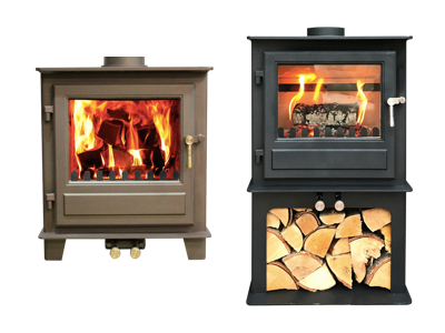 Clock Blithfield 5 (Multi-fuel 5kw) Woodburning Stove