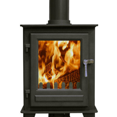 Clock Blithfield Compact 5 (5kw) shown in Metallic Black